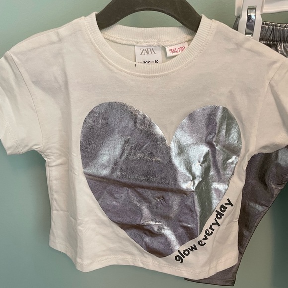 ZARA FOIL MATCHING SET - Picture 3 of 6